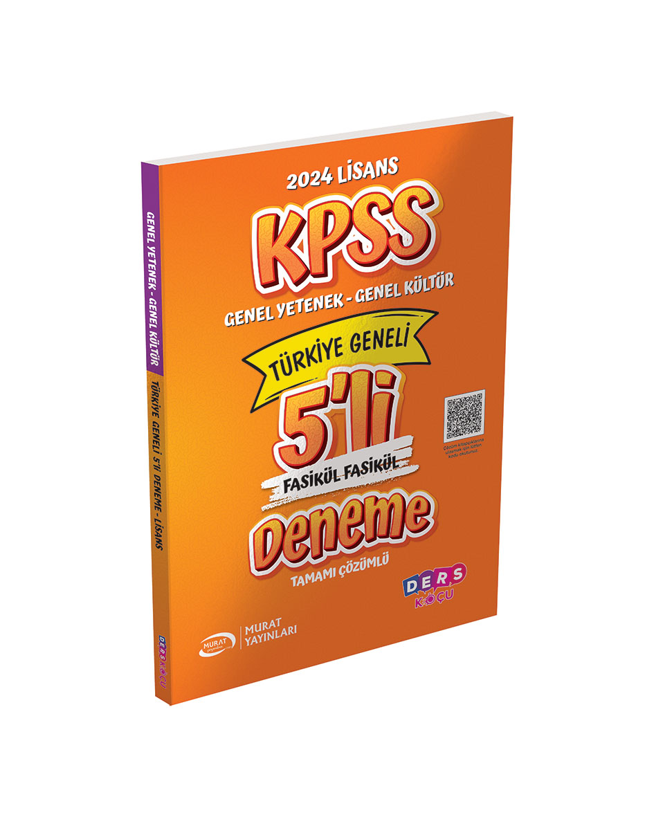 2586 KPSS GKGY Lisans 5 Li Fasikül Fasikül Deneme