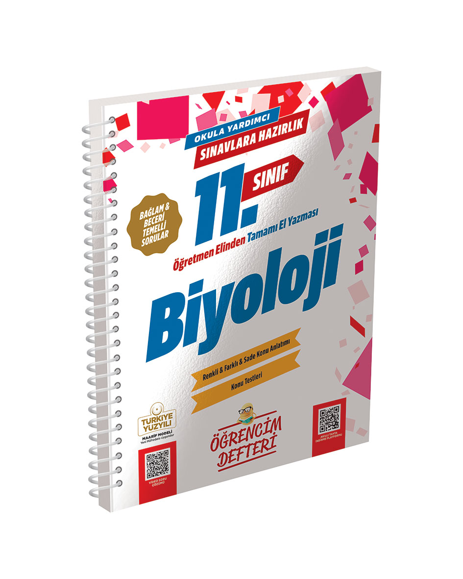 3069 - 11.Sınıf Biyoloji Öğrencim Defteri