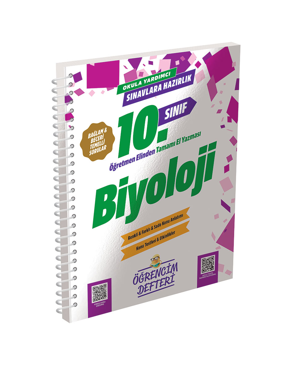 3112 - 10.Sınıf Biyoloji Öğrencim Defteri 3112 - 10.Sınıf Biyoloji Öğrencim Defteri