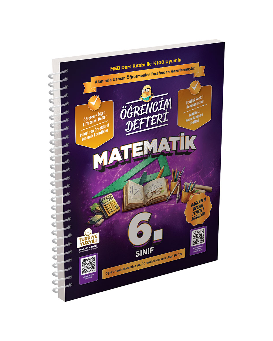 3307 6.Sınıf Matematik Öğrencim Defteri 3307 6.Sınıf Matematik Öğrencim Defteri