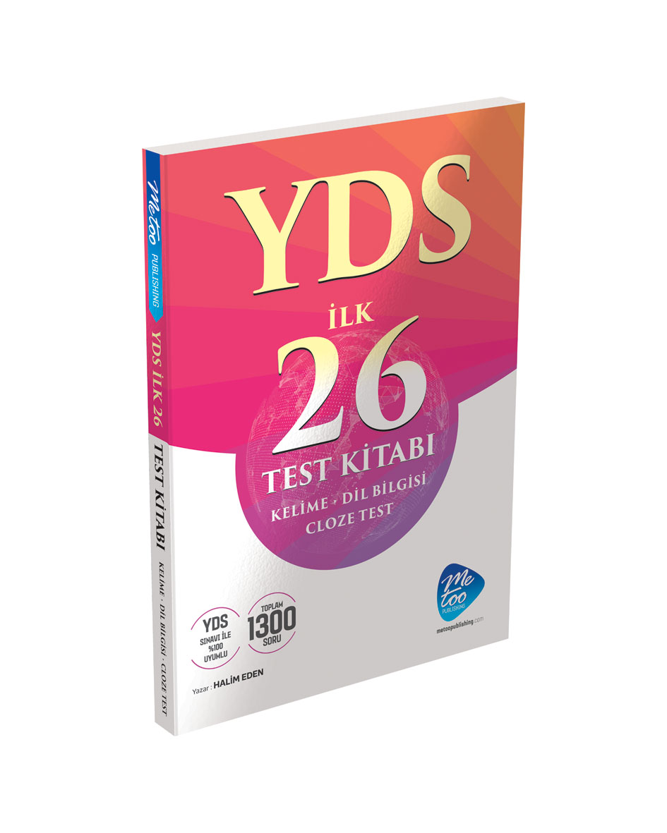 9604 YDS İlk 26 Test Kitabı - Cloze Test