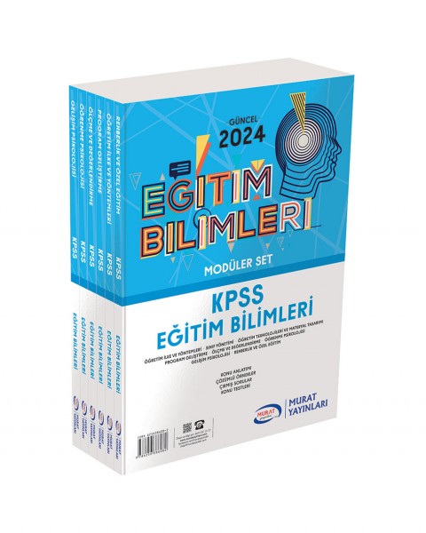 1200 Modüler Set Eğitim Bilimleri Konu Anlatımı