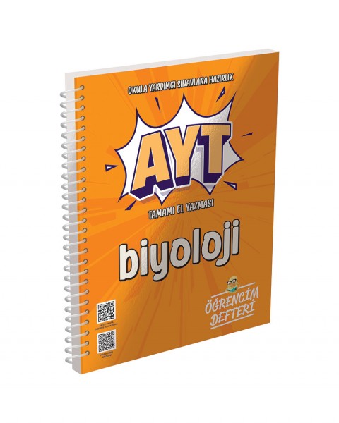 3019 AYT Biyoloji Öğrencim Defteri