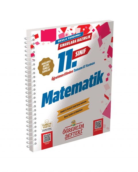 3066 - 11.Sınıf Matematik Öğrencim Defteri