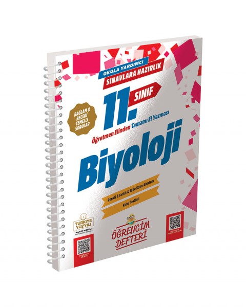 3069 - 11.Sınıf Biyoloji Öğrencim Defteri