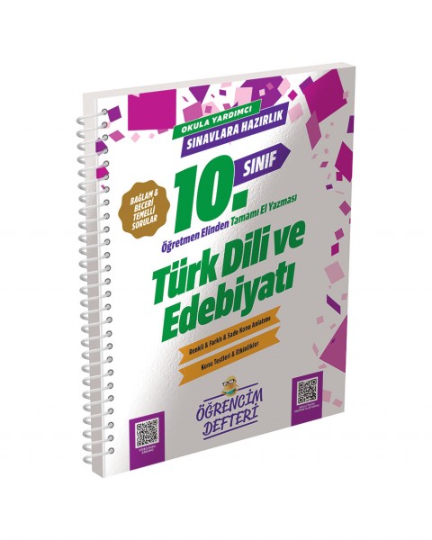 3108 - 10.Sınıf Türk Dili Edebiyatı Öğrencim Deft