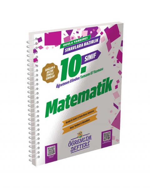 3109 - 10.Sınıf Matematik Öğrencim Defteri