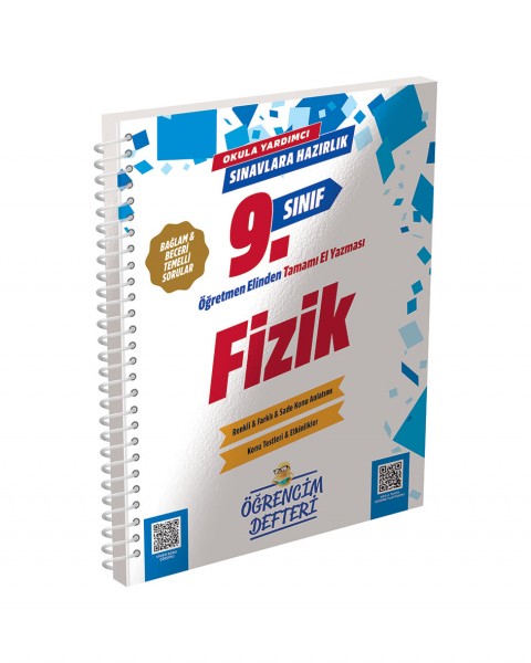 3160-9.Sınıf Fizik Öğrencim Defteri
