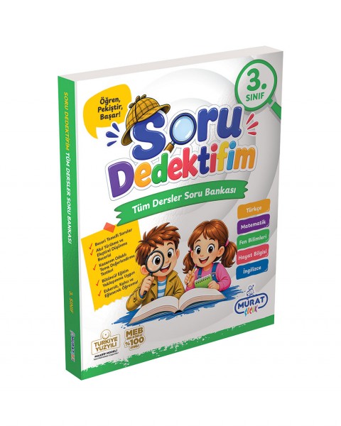 4003 3. Sınıf Soru Dedektifim Tüm Dersler Soru Bankası