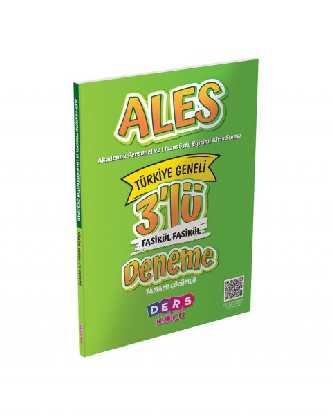 4013 ALES 3 Lü Fasikül Fasikül Deneme Sınavı DK